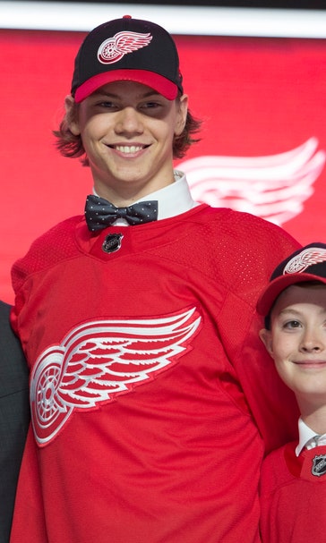 Yzerman puts stamp on 1st Detroit draft with unexpected pick